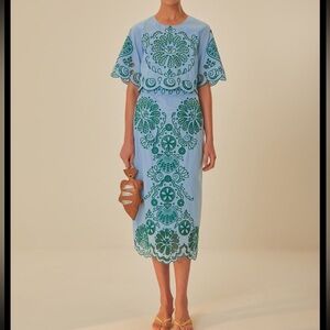 Farm rio skirt and top set 
Blouse size xs
Skirt size s